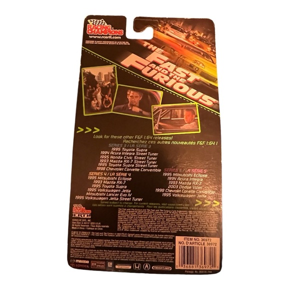 The Fast and Furious 1993 Mazda RX-7 from Racing Champions - Picture 3 of 8